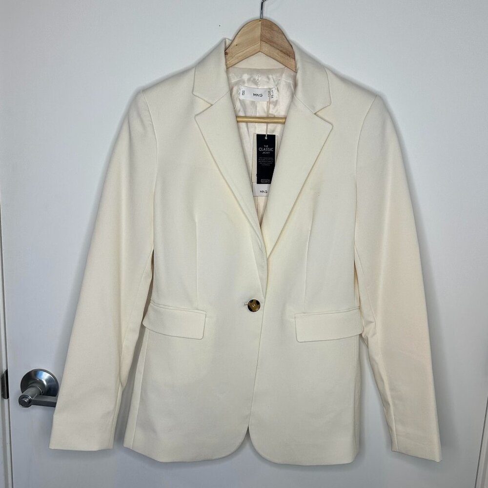 Mango Fitted Suit Blazer – NWT, Size 4 (US)